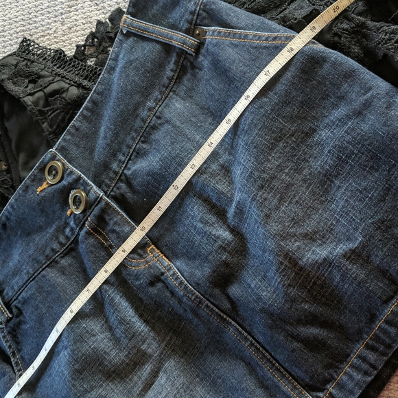 Limited Dark Classy Denim Skirt 8 - Picture 10 of 10
